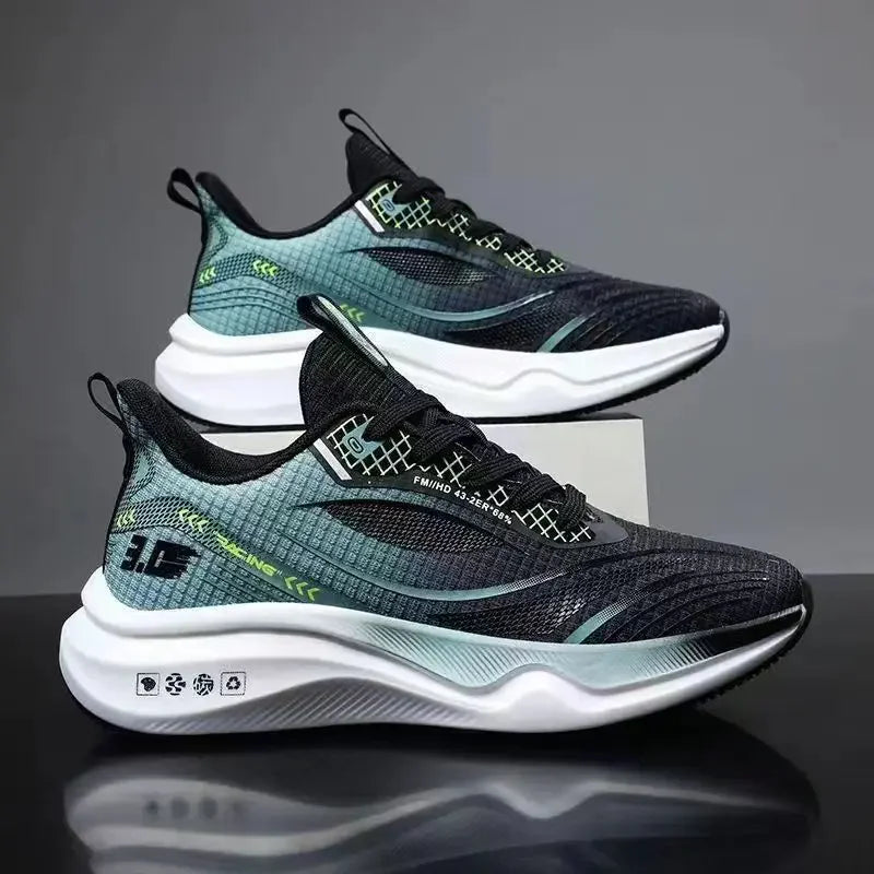 2025 New Men's Running Shoes Summer Outdoor Mesh Breathable Sneakers for Mens Male Lightweight Shock Absorption Sports Shoes