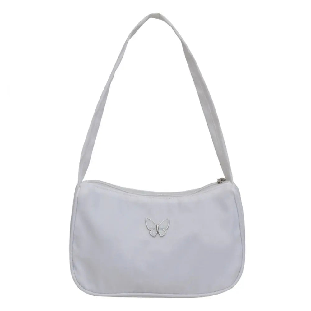 PVC+polyester Handbag The New Butterfly Korean Version Armpit Bag High Capacity Clouds Dumplings Spring and Summer